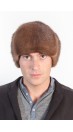 Mink fur hat russian